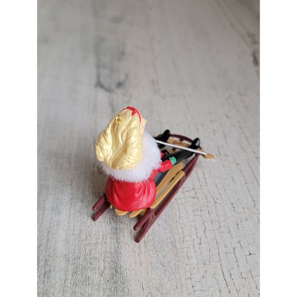 Hallmark 2000 winter fun with Barbie and Kelly ornament Xmas - Picture 4 of 7